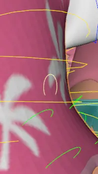 Angle Limit过低（特殊需要除外）着色有锯齿